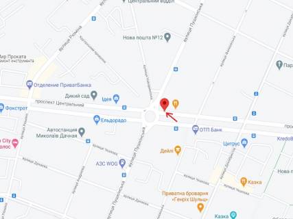 Ситилайт A в Николаеве Центральний просп. (Леніна просп.)., 68/5, четвертий схема