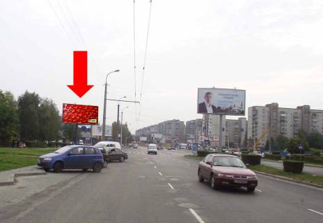 Білборд, Бігборд (Борд)   у Луцьку, 3x6  Соборності пр., біля Приватбанку, навпроти РАЦСу Фото 1