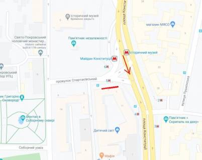 Видеоборд  в Харькове, 4.16x24  Конституції пл., 13/11,  Консерваторія, прайс за трансляцію ролика довжиною 10 сек, 8:00-22:00, 1 вихід/5 хвилин (168 виходи/день ). Розрахунок інших конфігурацій уточнюйте у менеджерів. - 418314 схема