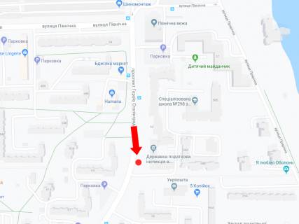 Билборд B в Киеве, 3x6  просп. Володимира Івасюка (Героїв Сталінграда)., 58 в сторону вул. Героїв Дніпра схема