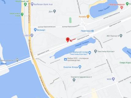 Нестандарт A в Киеве Дарницьке шосе, залізничний міст, в центр. Вартість монтажу і демонтажу НЕ ВХОДИТЬ в вартість оренди і оплачується додатково. Подробиці у менеджерів. схема