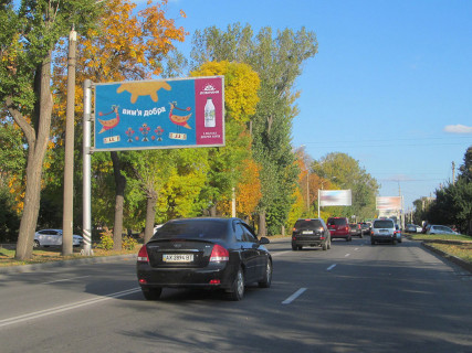 Билборд B в Харькове, 3x6  Салтівське шосе, 73, з центру фото 1