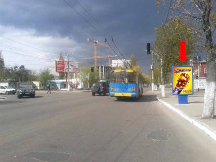 Ситилайт  в Житомире, 1.8x1.2  Вітрука вул., 9В, біля супермаркетів "Олді","Ельдорадо" фото 1