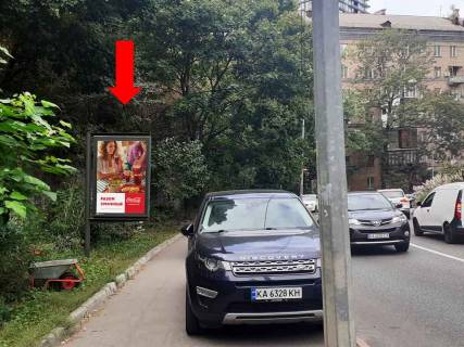 Ситилайт B в Киеве, 1.8x1.2  Кловський узвіз вул., 11, в сторону вул. Мечникова фото 1