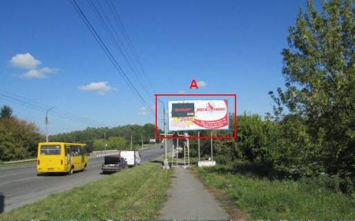 Билборд A в Тернополе, 3x6  Микулинецька вул. / Будного вул., Кленовий міст фото 1