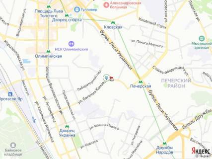 Скролер, Скрол A у Києві Коновальця вул. (Колиш. Щорса вул.), 27 - 294464 схема