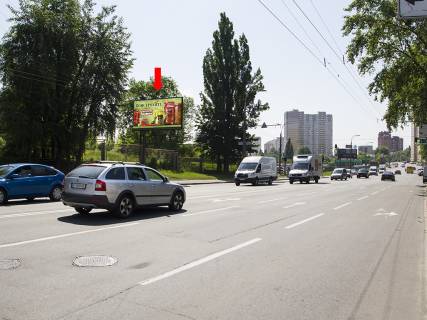 Билборд  в Киеве, 3x6  Науки пр, 52 - вул. Ракетна, в бік Столичного шосе фото 1