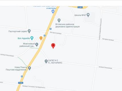 Видеоборд A в Николаеве Богоявленський просп. (Жовтневий просп.)., 312, аптека "Мед Сервіс", №Юг036, прайс за ролик 10 сек 1 вихід/5 хвилин, з 8:00-22:00. Розрахунок для інших параметрів трансляції уточнюйте у менеджера. - 301461 схема