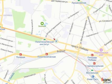 Scrolller, Scroll A in Kyiv Pobedy av., 23 - Proviantskaa st. - 294362 scheme