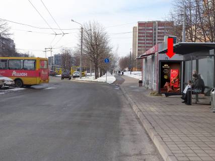Сiтiлайт A у Львові, 1.8x1.2  Наукова вул. 112 (зуп. "Симоненко"), навпроти ТЦ "Victoria Gardens", в сторону вул. Кульпарківської Фото 1