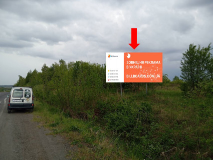 Билборд A в Середньому, 3x6  Траса Київ-Чоп, в бік м. Мукачево, біля виноградників фото 1