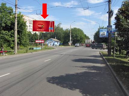 Билборд B в Черновцах, 3x6  Руська вул., 249, біля нічного клубу "Dolce",  в бік ТРЦ "Екватор", супермаркетів "Comfy", "Велмарт" фото 1