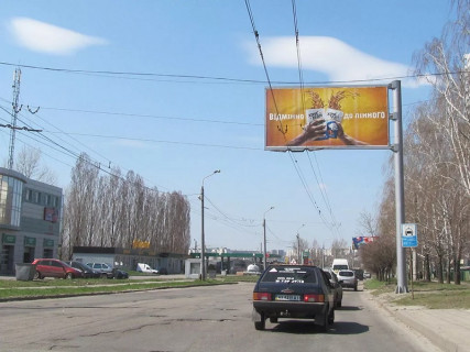 Билборд A в Харькове, 3x6  Валентинівська вул., 5, в центр фото 1