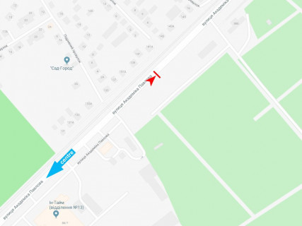 Призма A в Харькове, 3x6  Павлова вул., навпроти буд. 141, з центру - 667122 схема