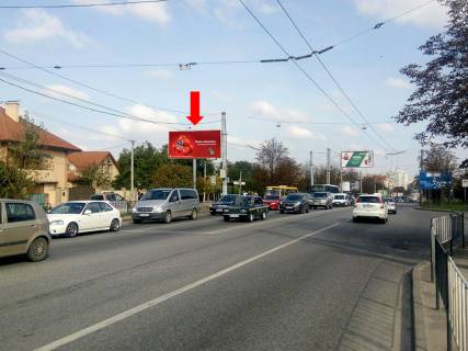 Билборд  в Львове, 3x6  Кульпарківська вул., 212 / Щирецька вул., біля ТРЦ "Victoria Gardens", супермаркет "Нова лінія", в бік Виговського вул. фото 1