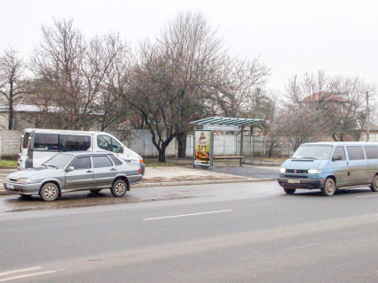 Ситилайт B в Харькове, 1.8x1.2  Салтівське шосе, 182, зупинка Марії Заньковецької (Мотронінська), з центру фото 1