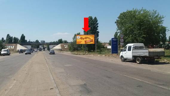 Билборд  в Николаеве, 3x6  Баштанське шосе, перед мостом, в''їзд в місто, в бік авторинку фото 1