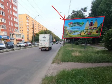 Билборд A в Тернополе, 3x6  Київська вул., 2, в сторону 15-го Квітня вул. фото 1