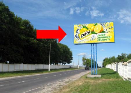 Билборд A в Владимир (Владимир-Волынский) Ковельська вул., біля військової частини, з центру фото 1