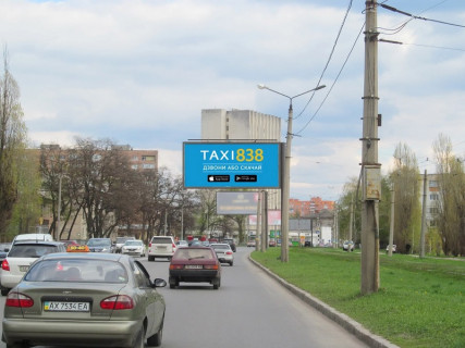 Білборд, Бігборд (Борд)  A у Харкові, 3x6  Клочківська вул., навпроти буд. 240, в центр Фото 1