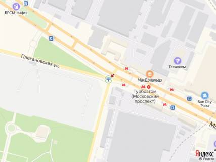 Билборд B в Харькове Енергетична вул. - Георгія Тарасенка (Плеханівська) вул., в сторону Академіка Волкова (Морозова) вул. схема