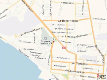 Ситилайт B в Бердянске Западный пр., подъем схема