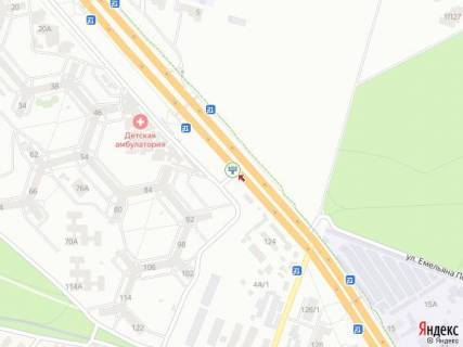 Билборд B в Киеве Заболотного вул., 90, в сторону Одеської пл. схема