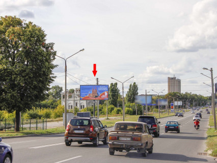 Билборд B в Харькове, 3x6  Клочківська вул. - Берегова (Новокомсомольська) вул., (1), з центру фото 1