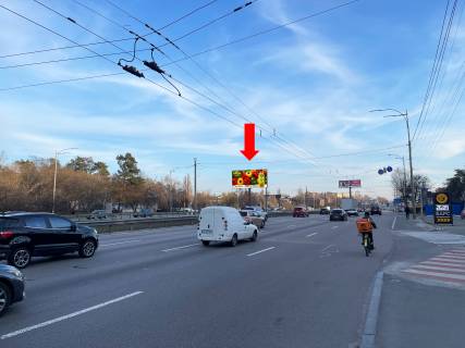 Билборд B в Киеве, 4x8  Кільцева дорога, 200 м. від заправки "Shell", в сторону ТЦ "Діамант", "4Room", просп. Леся Курбаса (50-річчя Жовтня) фото 1
