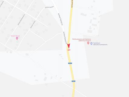 Білборд, Бігборд (Борд)  B у Хмільнику, 3x6  виїзд із міста схема