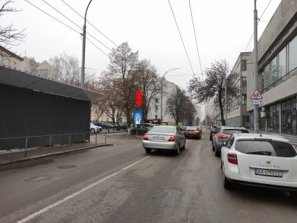 Ситилайт  в Киеве, 1.8x1.2  Князів Острозьких вул. (Московська)., 8, навпроти, в сторону Кловського узвозу фото 1
