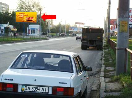 Билборд B в Кропивницкий (Кировоград), 3x6  Євгена Тельнова вул (Правди просп.)., 15м - Героїв-рятувальників вул. (Волкова) фото 1