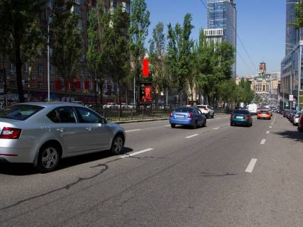 Ситискролл A в Киеве, 1.8x1.2  Українки бул., 3, в сторону вул. Хрещатик фото 1