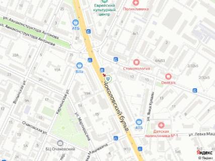 Скроллер B в Киеве Чоколівський бул., 20-22 - 376150 схема