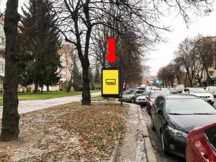 Сiтiлайт B у Рівному, 1.8x1.2  Адама Міцкевича вул. (вул. Дулібська (Гастелло))., 1, біля готелю "Мир" Фото 1
