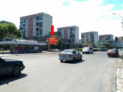 Билборд  в Ужгороде, 3x6  Грушевського вул., 80, біля магазину «Тиса», в бік Марії Заньковецької (Шолохова) вул. фото 1