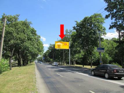 Билборд A в Харькове, 3x6  просп. Героїв Харкова (Московський). / Індустріальный пр. (кол. Фрунзе пр.), з центру фото 1