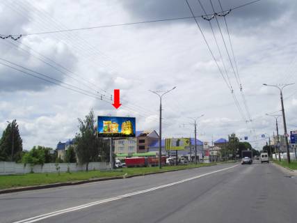 Білборд, Бігборд (Борд)  B у Луцьку, 3x6  Дубнівська вул., 26, біля Водоканалу Фото 1