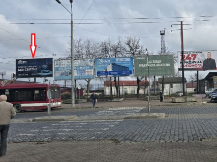 Билборд A в Ивано-Франковске, 3x6  Привокзальна пл., 1, привокзальна територія, (9) фото 1
