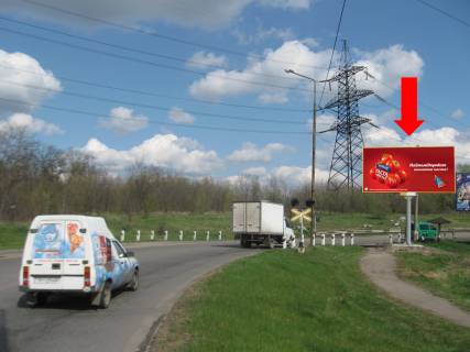 Билборд  в Запорожье, 3x6  Магістральна вул., 94, біля з/д переїзду, з центру фото 1