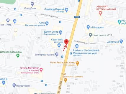 Ситилайт B в Николаеве Богоявленський просп. (Жовтневий просп.)., 319 - Корабелів вул., 14 схема