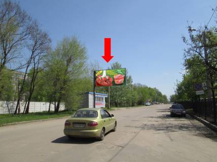 Билборд B в Харькове, 3x6  Лосєвська вул., біля ст. м. "Індустріальна" (кол. ст. м. "Пролетарська"), з центру фото 1