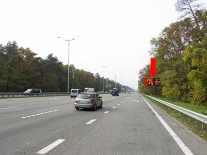 Билборд  в Киеве, 3x6  Траса Київ-Бориспіль - вул. Бориспільська, знак "Євро 2012", в сторону Києва фото 1