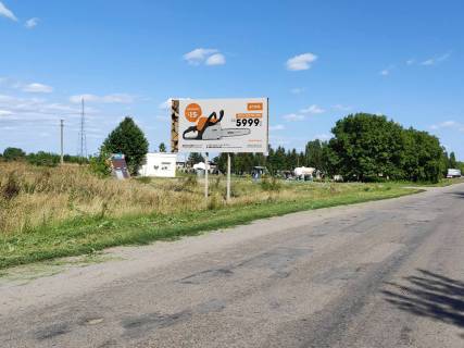 Билборд B в Оратів (Оратів), 3x6  смт Оратів, в'їзд з боку Лопатинки фото 1