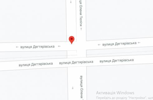 Billboard A in Kyiv Teligi st. - Degtarivs'ka st., v storonu Sevastopol's'ka pl. Montaz + demontaz oplacuet'sa okremo, vartist' robit dorivnue vartosti dop. zmini suzetu scheme