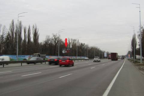 Billboard B in Kyiv Stolicne sose, na rozdil'nik, AZS "Schell", v storonu Nauki av. Photo 1