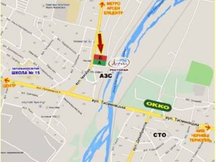 Билборд  в Ивано-Франковске, 3x6  Івасюка вул. - Незалежності вул., біля готелю "Легенда" фото 1