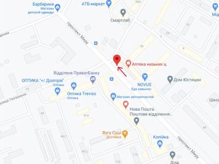 Ситилайт A в Николаеве Миру пр., 40А схема
