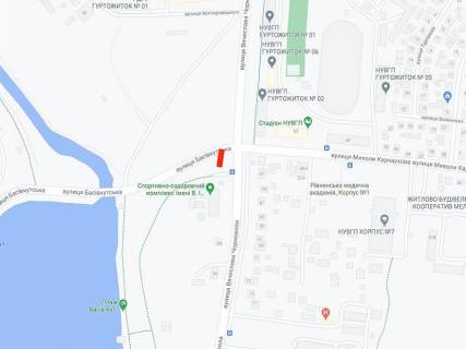 Билборд A в Ровно, 6х3  Чорновола-Басівкутська схема