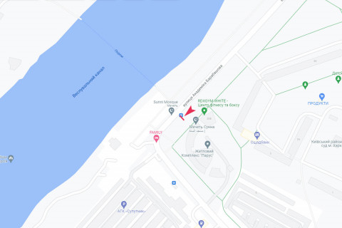 Ситилайт B в Харькове, 1.8x1.2  Барабашова вул., 36Б схема
